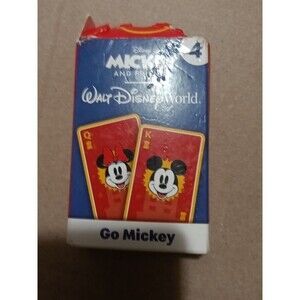 McDonalds Happy Meal 2023 Mickey And Friends #4 Go Mickey Card Game Read